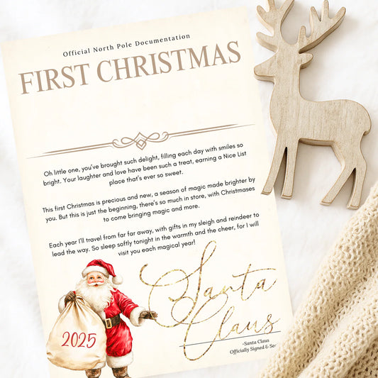 Neutrals First Christmas Letter