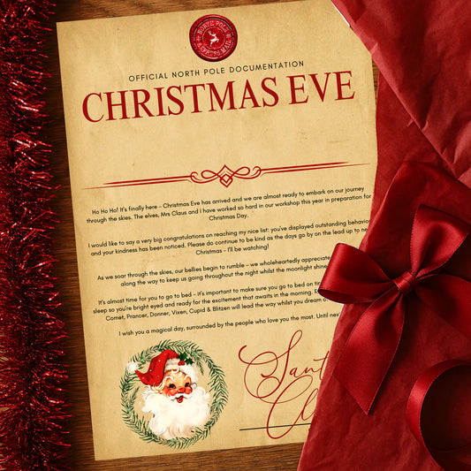 Traditional Christmas Eve Letter