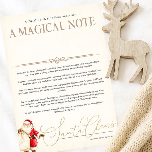 Neutrals A Magical Note Letter