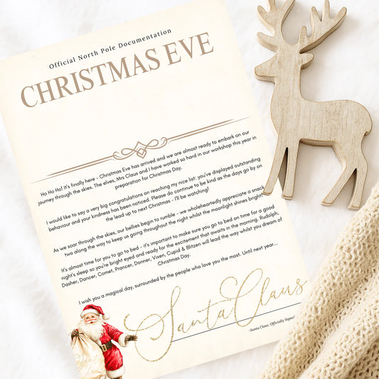 Neutrals Christmas Eve Letter