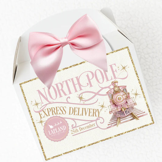 North Pole Pink Treat Box