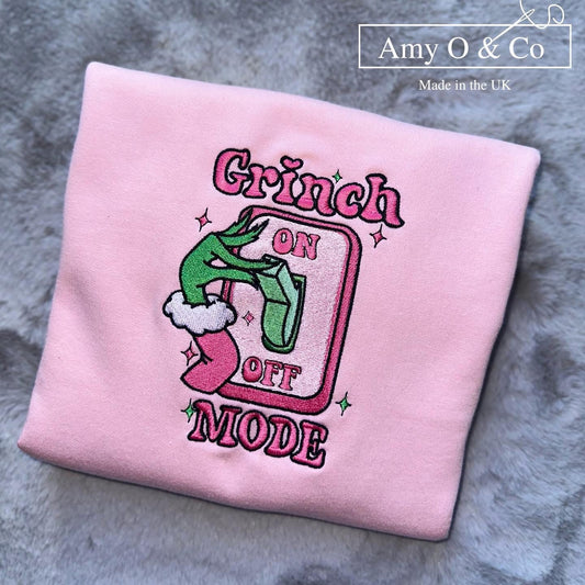 Grinchy Mode- Kids Sweatshirt