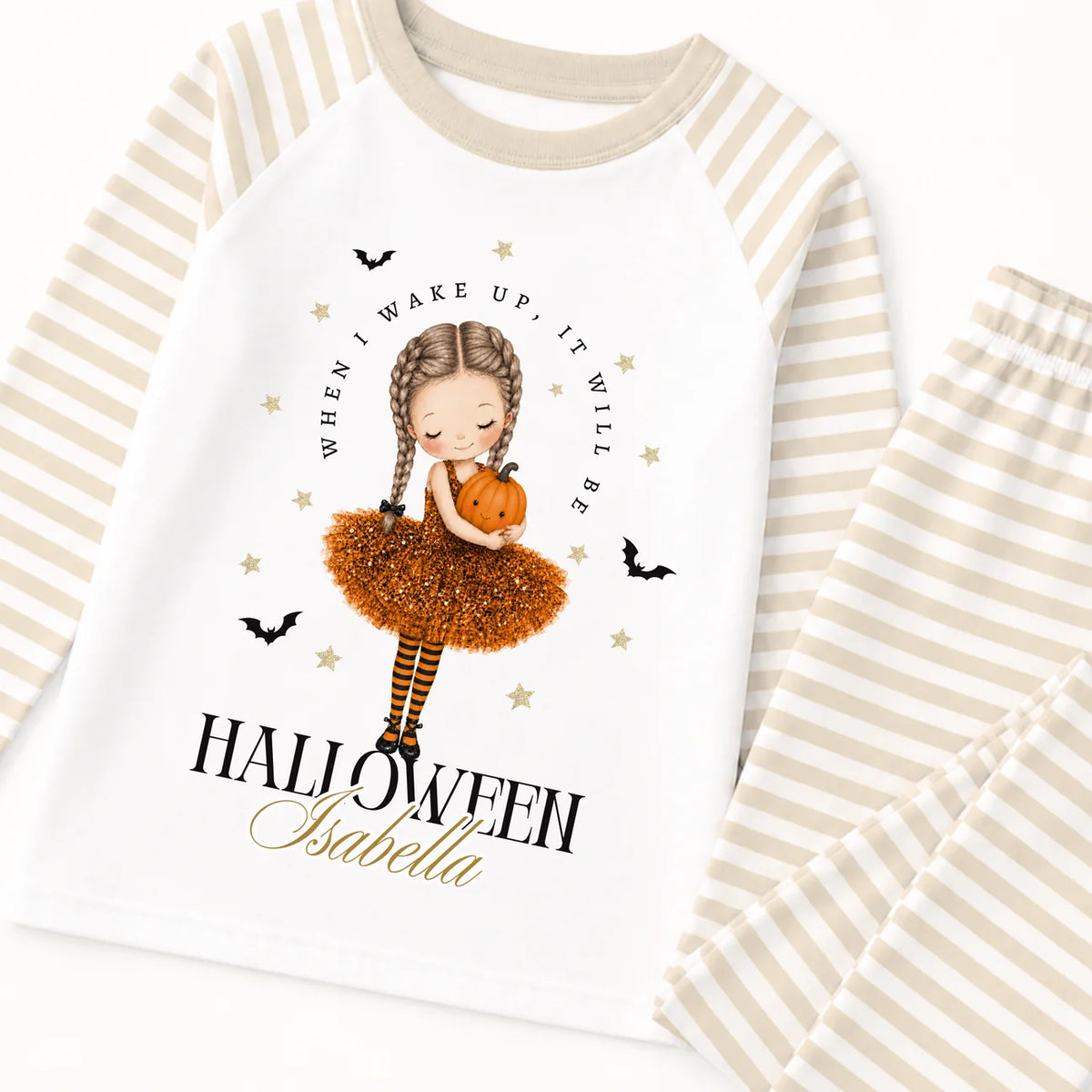 Pumpkin Girl PJS