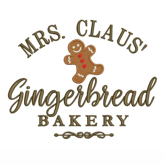 Mrs Claus Gingerbread Bakery - Kids Sweatshirt