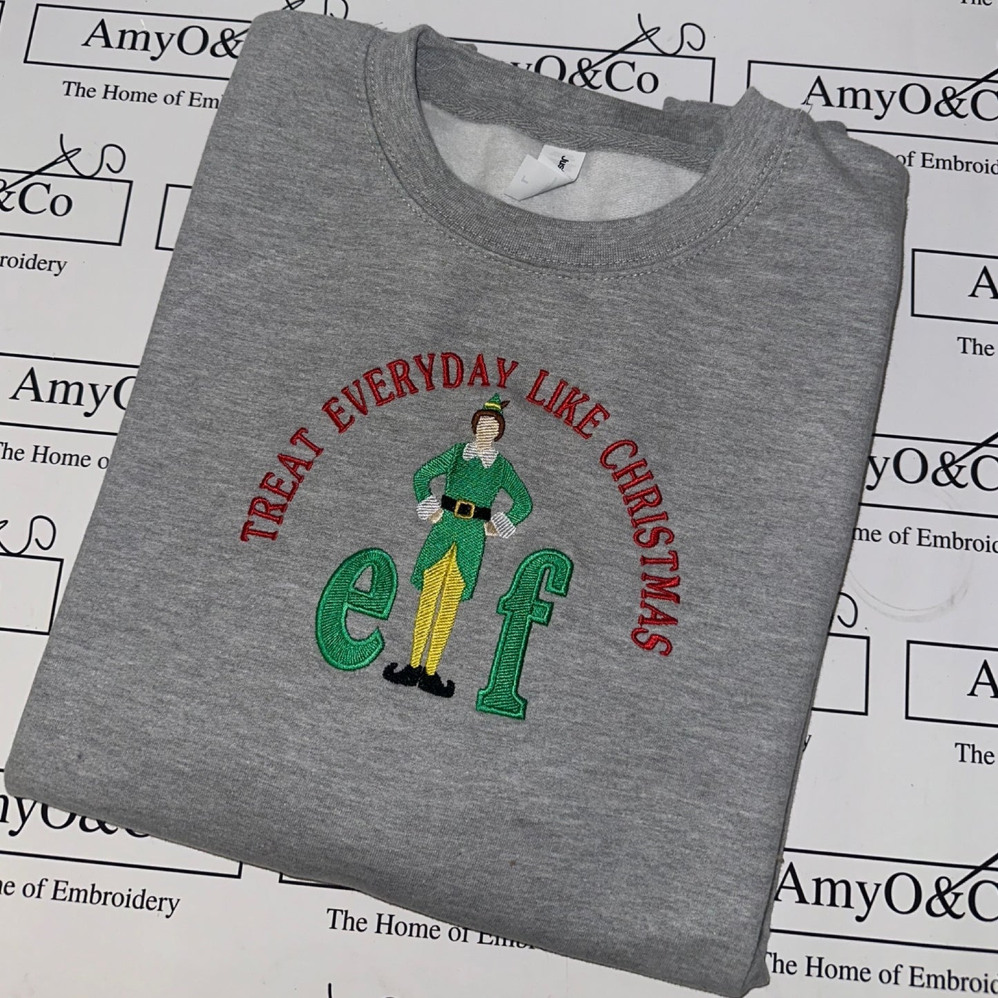 ELF - Xmas Everyday - Adults Sweatshirt