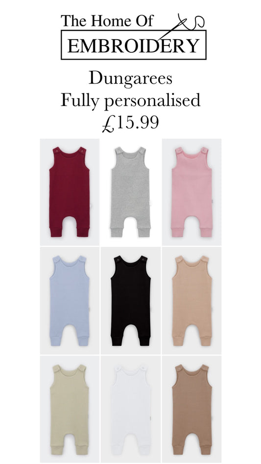 Dungaree Romper Suits