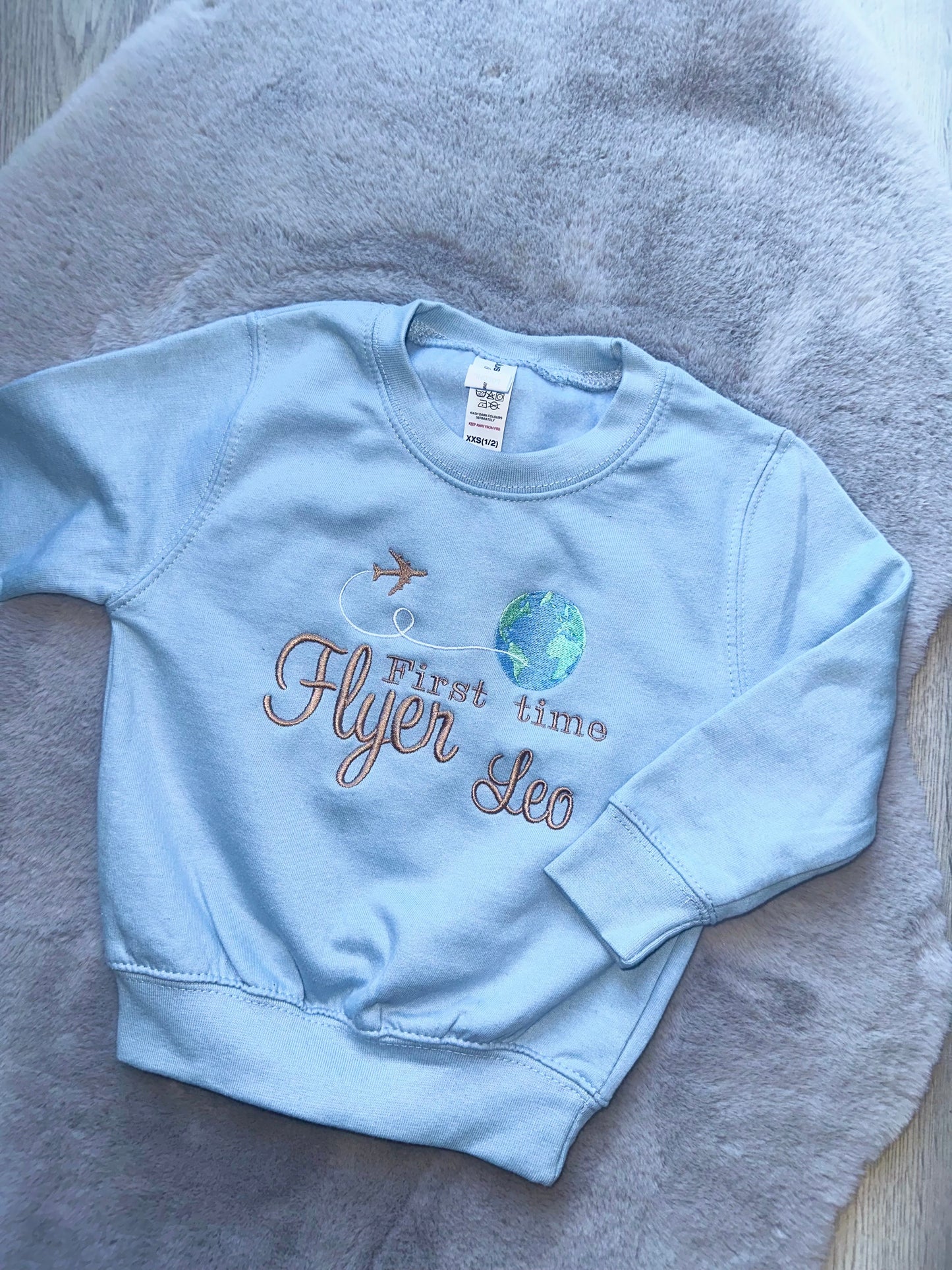 First time flyer sweatshirt