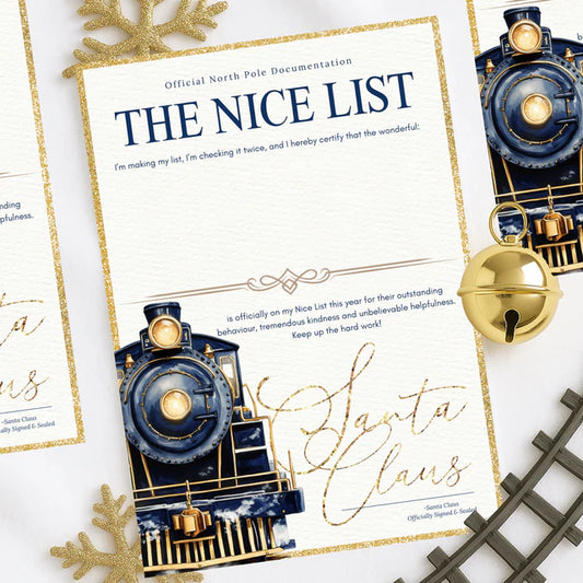 Blue North Pole Certificate