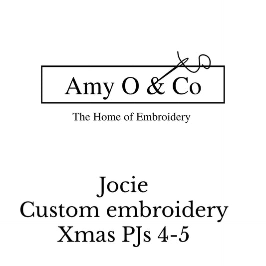 Jocie Custom Listing