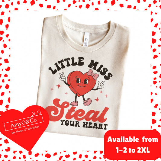 Little Miss Steal Your Heart Tee