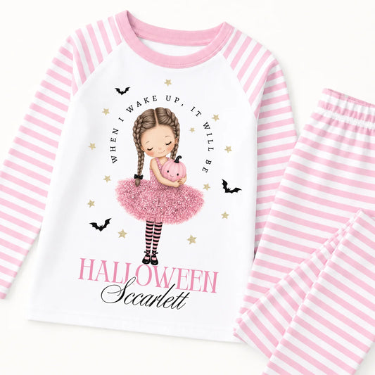 Halloween Tutu Girl PJS