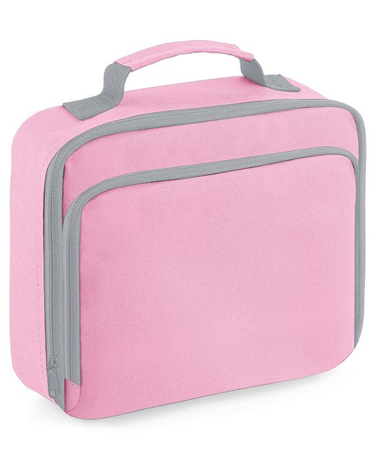 Classic Pink Personalised Lunch Bag