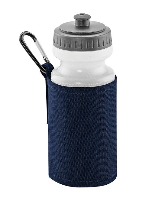 Insulated Navy Blue Bottle & Holder