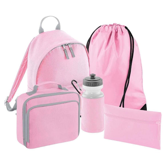 Classic Pink Personalised Back 2 School Bundle