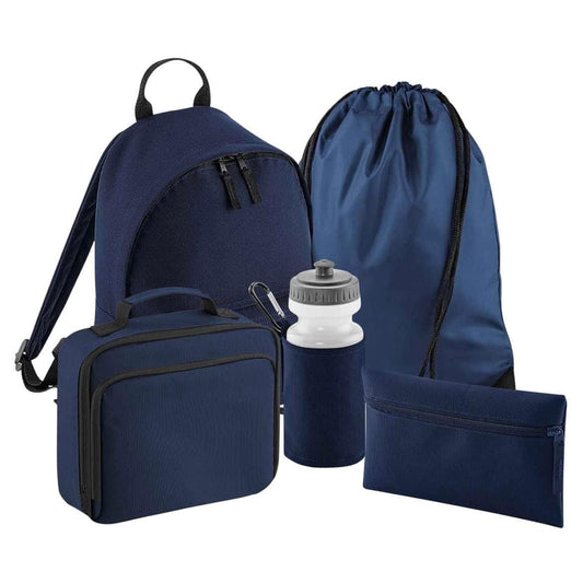 Navy Blue Personalised Back 2 School Bundle