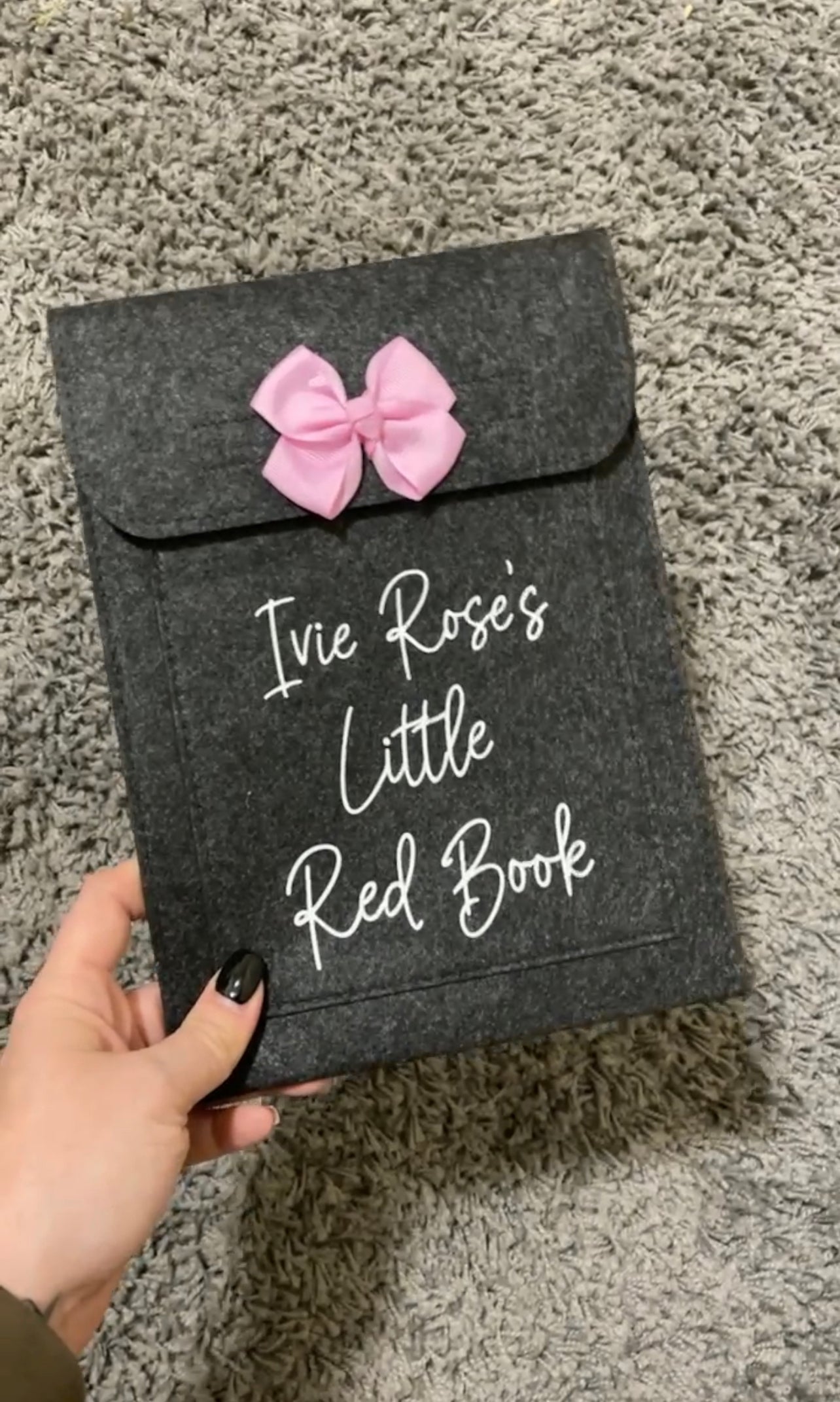 Little Red Book Folder